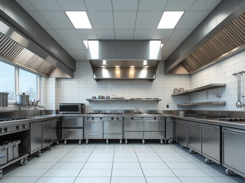 Commercial restaurant kitchen upgrade with extraction system in Lewisham SE13 by coreMaint