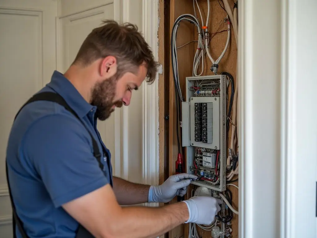 Complete electrical rewiring of Georgian townhouse in Knightsbridge SW1X by coreMaint